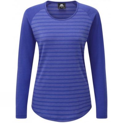 Tee Mountain Equipment Redline Manga Larga Mujer - Moradas - Chile CJS745162